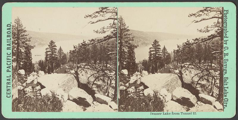 Donner Lake from tunnel 12