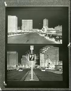 Kendall Square before and after image, Broadway