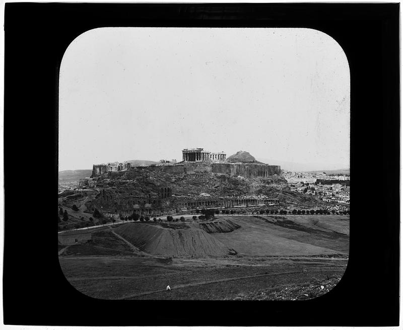 Acropolis from Philopappos, Athens