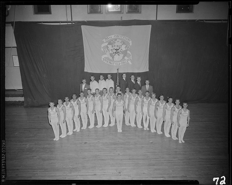 The Springfield College Gymnastics Team