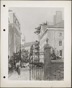 Entrance to Harvard Yard