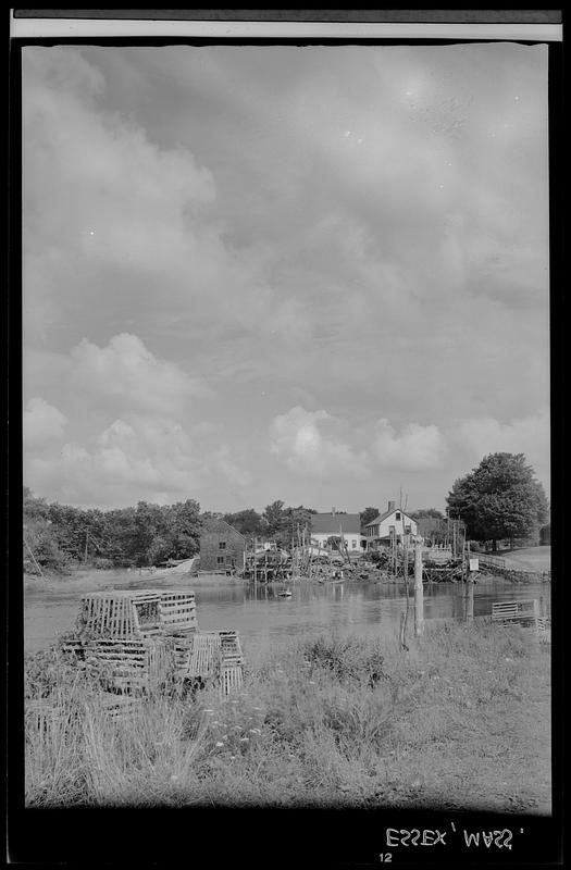 Buildings on waterfront, Essex Digital Commonwealth