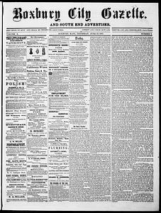 Roxbury City Gazette and South End Advertiser, June 22, 1865