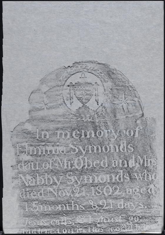 In memory of Elminia Symonds Digital Commonwealth