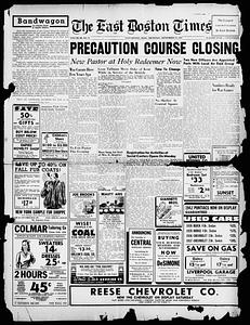 The East Boston Times. September 25, 1941 - Digital Commonwealth