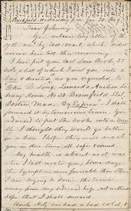 Letter from Zadoc Long to John D. Long, January 20, 1869