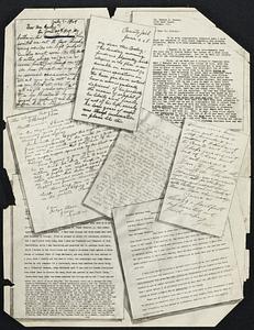 A few typical letters from the many on file in the office of the Domestic Equity League of Chicago. The stories told and conditions described in many of the letters are entirely unfit for publication