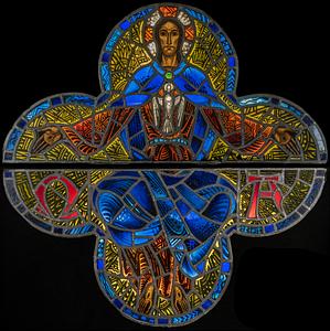 Jesus with his hands outstretched displaying stigmata