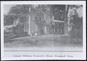 Home of Col. William Prescott