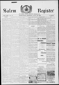 Salem Register and Essex County Mercury