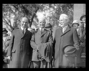 Three unidentified men