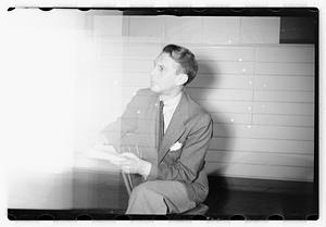 Mr. Ed. P. Goodnow dramatic director, Harvard Univ.