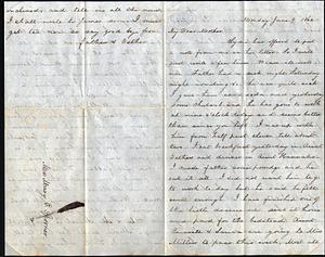 Esther Spooner (1835–1892) to Mary Spooner June 9 1862
