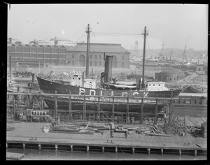 Lightship Pollock at Navy Yard