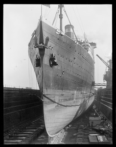 USS Leviathan dry dock