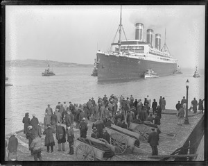 SS Leviathan dry docking South Boston
