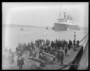 SS Leviathan dry docking South Boston