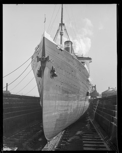 SS Leviathan dry dock South Boston