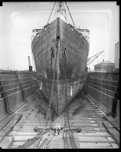 USS Leviathan dry dock South Boston