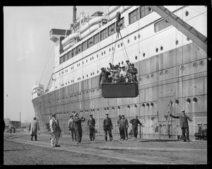 SS Leviathan - South Boston drydock