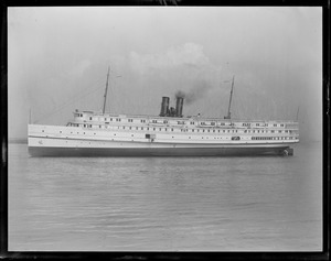 SS Camden aground on East Boston flats