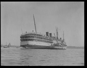 SS Boston - rammed