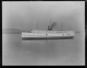 SS Camden aground in Boston Harbor