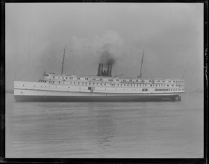 SS Camden - aground in Boston Harbor