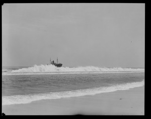 SS Ozark aground off Nauset