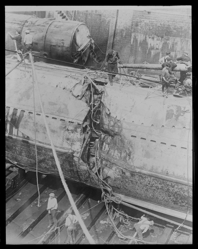 Sub V-3 in Navy Yard