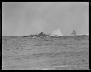 Sub S-19 aground off Nauset Beach, Orleans, MA