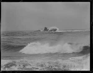 Sub S-19 aground off Nauset Beach in Orleans, MA