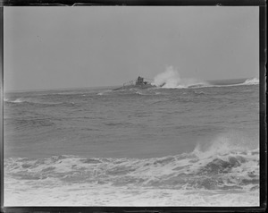 Sub S-19 aground off Nauset Beach, Orleans, MA