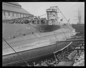 Sub S-44, Charlestown Navy Yard
