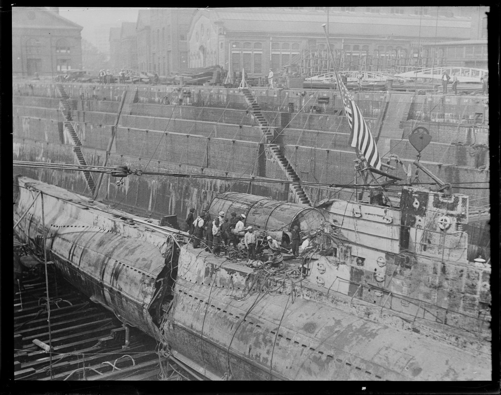 US sub S-51 after disaster