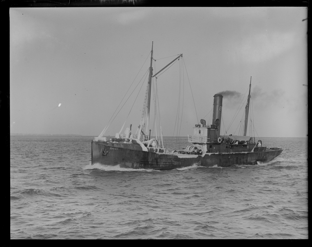 Boat 'Crest' seagoing fishing trawler