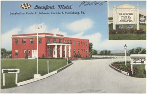 Beauford Motel, located on Route 11 between Carlisle & Harrisburg, Pa.