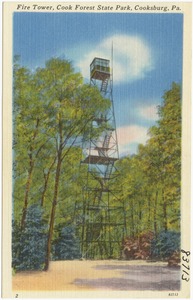 Fire Tower, Cook Forest State Park, Cooksburg, Pa.