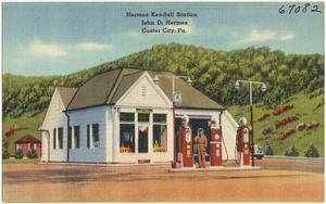 Hermes Kendall Station, John D. Hermes, Custer City, Pa.