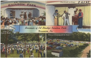 Souvenir of Ed Shudy's Rainbow Park, Drumore, Pa.