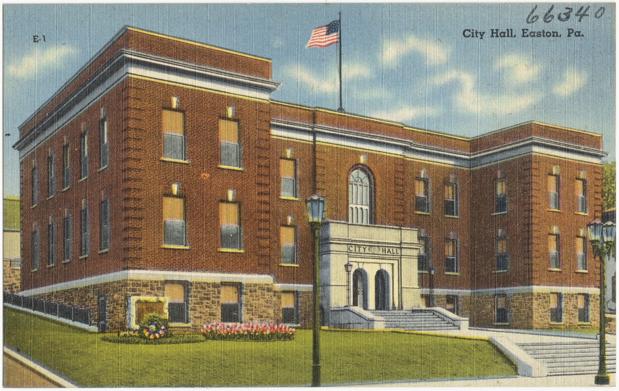 City hall, Easton, Pa.