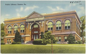 Public library, Easton, Pa.