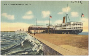 Public Steamboat Landing, Erie, PA.