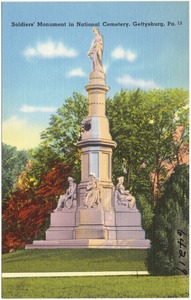 Soldiers' Monument in National Cemetery, Gettysburg, Pa.