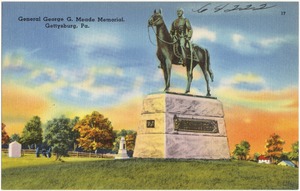 General George G. Meade Memorial, Gettysburg, Pa.