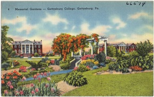 Memorial Gardens -- Gettysburg College, Gettysburg, PA.