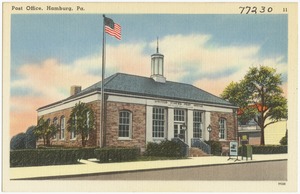 Post office, Hamburg, Pa.