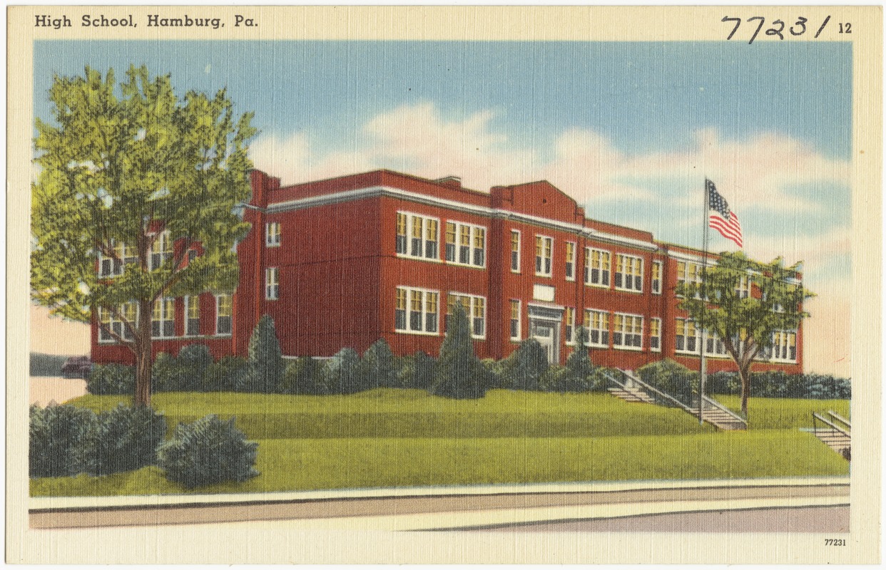 High School, Hamburg, Pa. Digital Commonwealth
