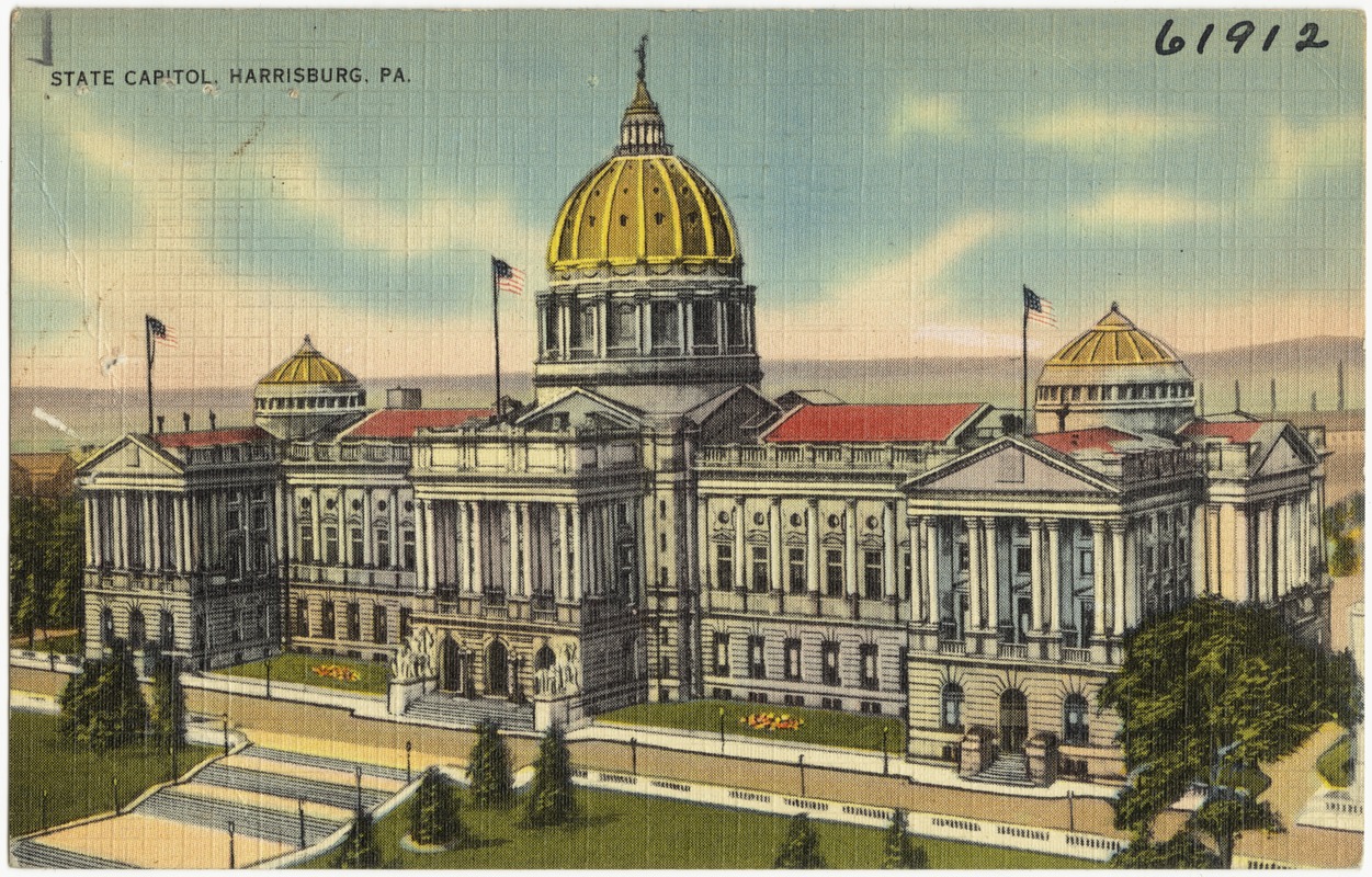 State Capitol, Harrisburg, PA.
