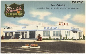 The Shields, located on Route 11, 4 miles west of Harrisburg, Pa.